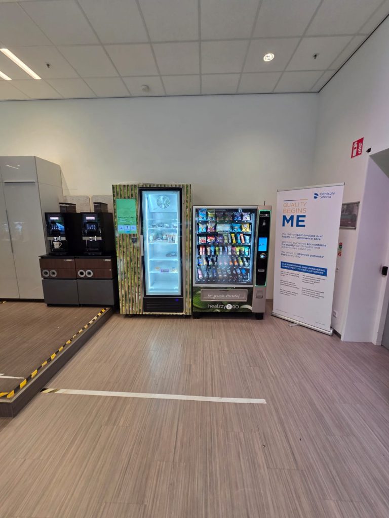 Nieuwe vendingoplossing geplaatst bij Dentsply Sirona